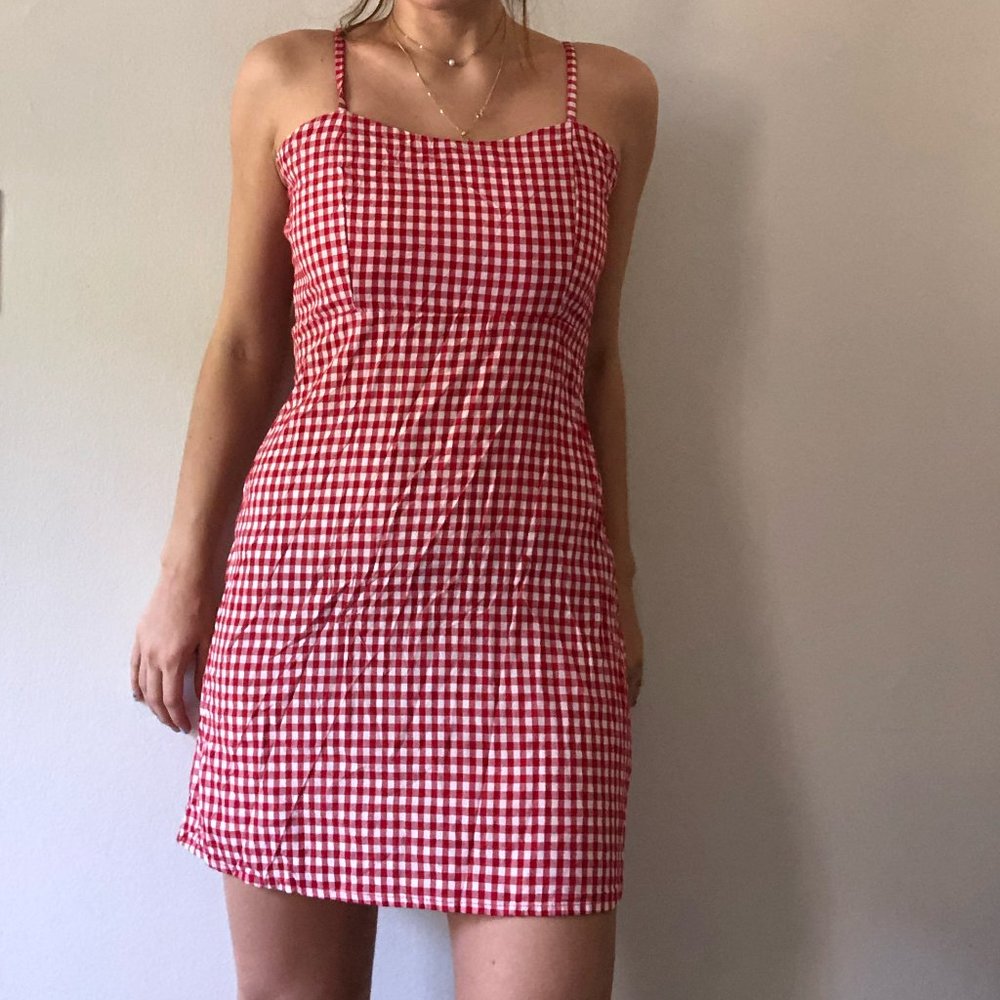 Gingham dress